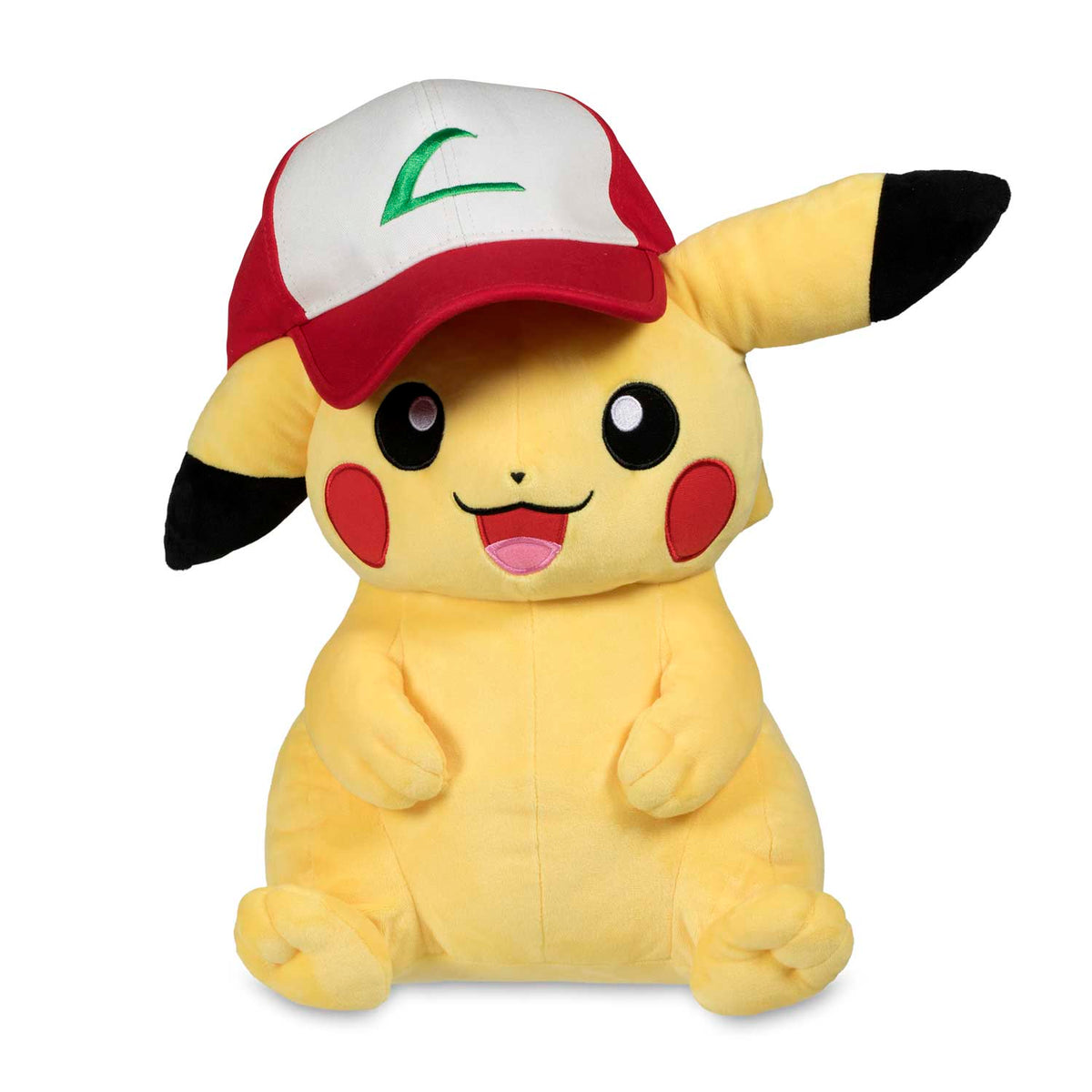 Pokémon Kanto Trainer Hat &quot;Pikachu&quot; Plush-San-ei-Ace Cards &amp; Collectibles