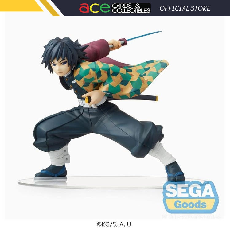Demon Slayer: Kimetsu no Yaiba "Giyu Tomioka" Super Premium Figure-Sega-Ace Cards & Collectibles