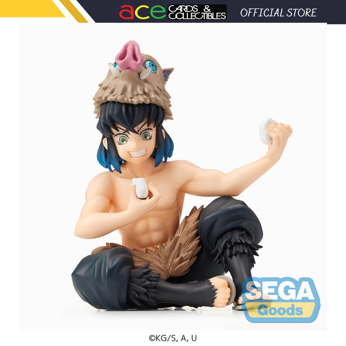 Demon Slayer: Kimetsu no Yaiba PM Perching Figure "Inosuke Hashibira"-Sega-Ace Cards & Collectibles