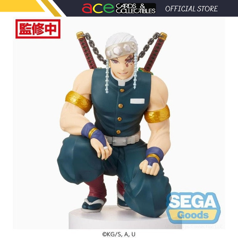 Demon Slayer: Kimetsu no Yaiba "Tengen Uzui" (Hashira Meeting Ver.) Premium Perching Figure-Sega-Ace Cards & Collectibles