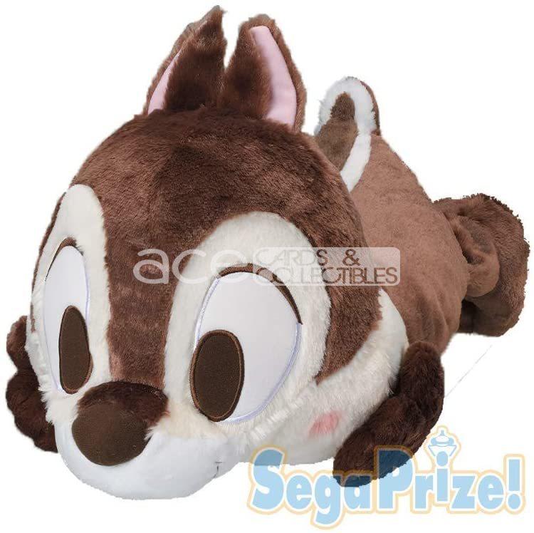 Disney "Chip" Red Cheek Giga Jumbo Lying Down Pose Plush-Sega-Ace Cards & Collectibles
