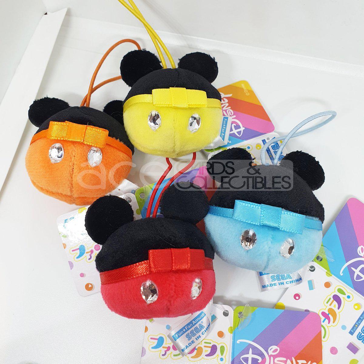 Disney Mickey Mouse Icon Keychain-Red-Sega-Ace Cards & Collectibles