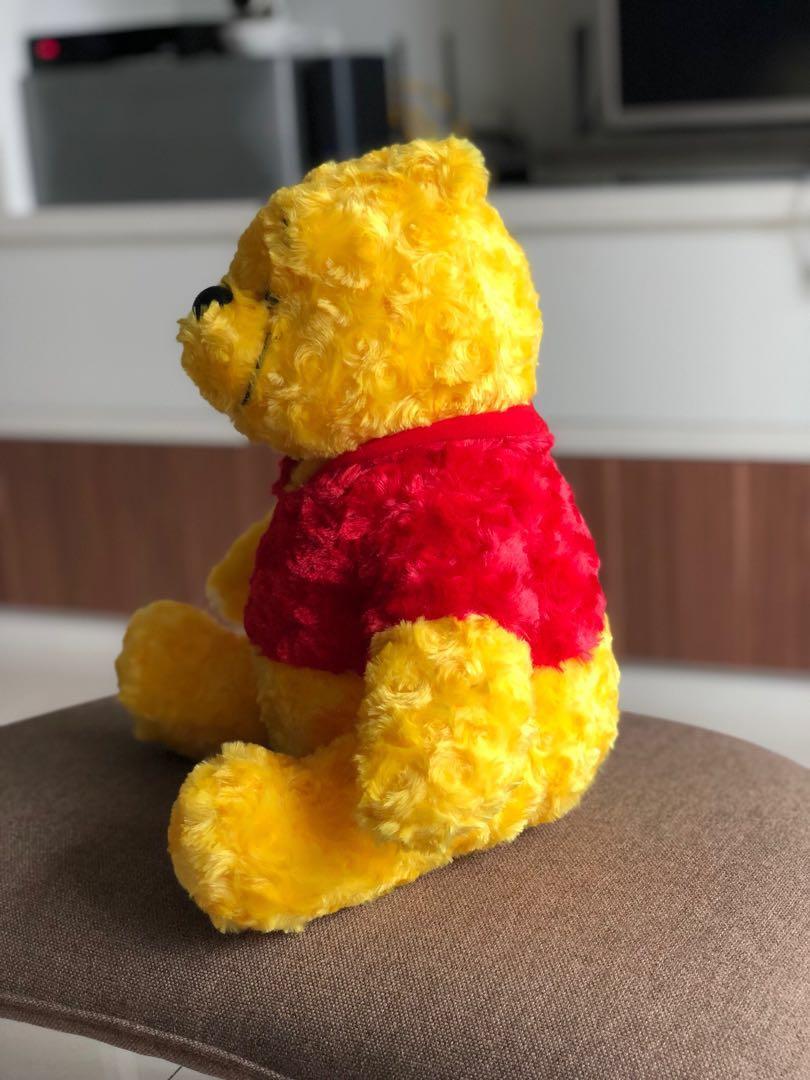 Disney Winnie The Pooh Mega Jumbo Fur Ver. 2 Plush-Sega-Ace Cards & Collectibles