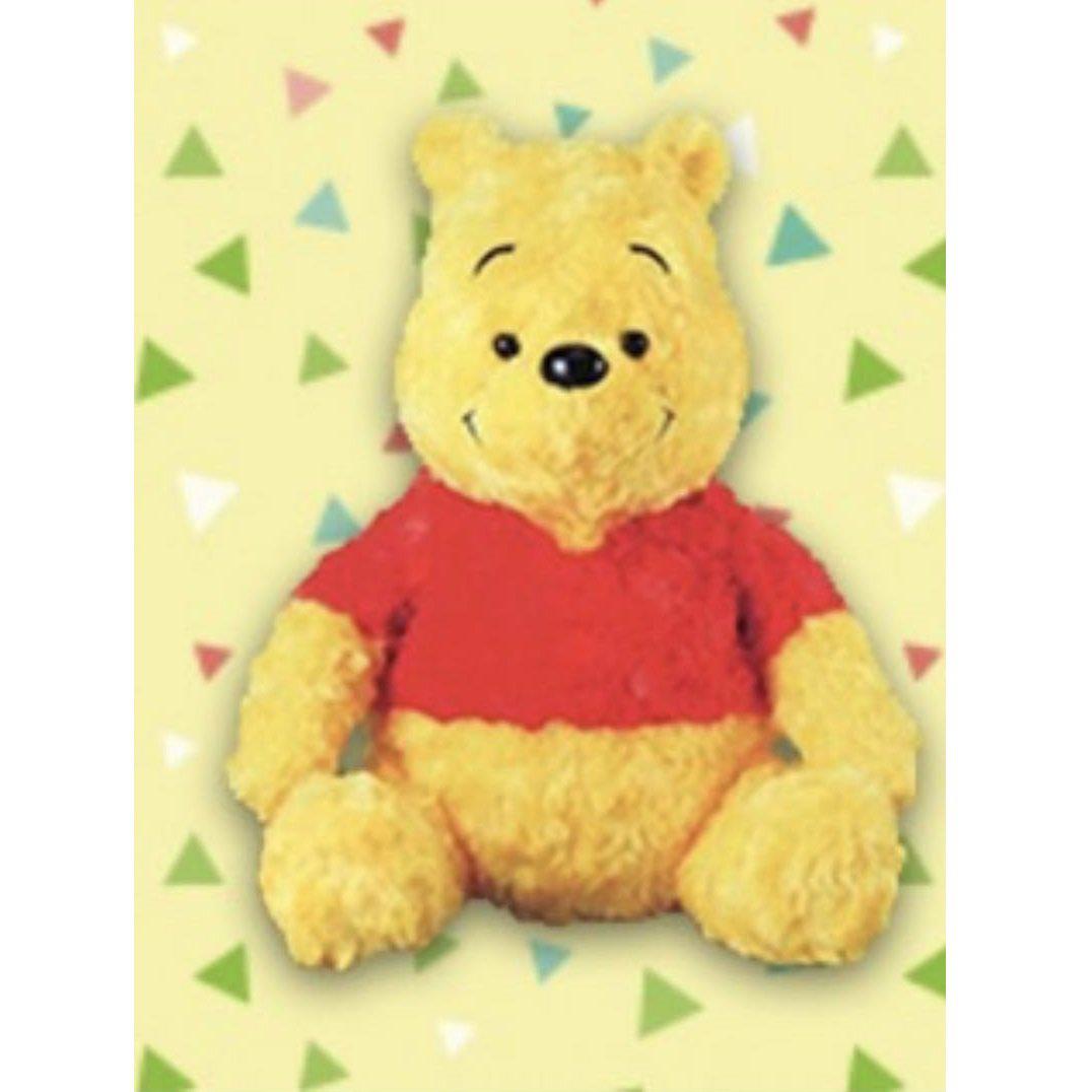 Disney Winnie The Pooh Mega Jumbo Fur Ver. 2 Plush-Sega-Ace Cards & Collectibles