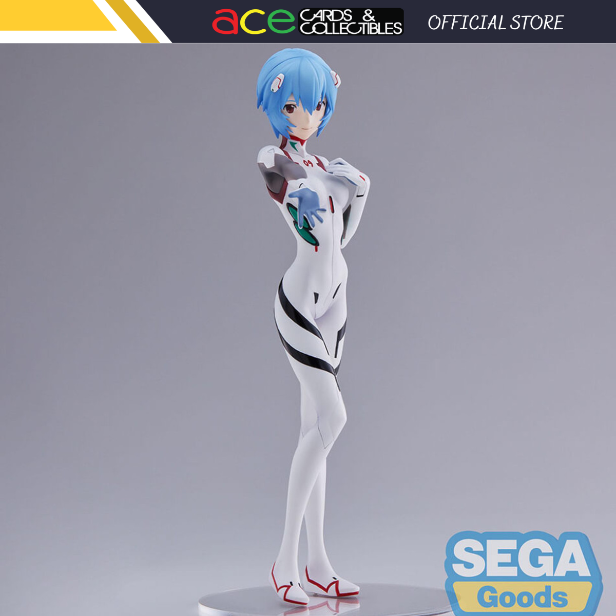 Evangelion: 3.0 + 1.0 Thrice Upon a Time SPM Prize Figure. Hand over /Momentary White "Rei Ayanami"-Sega-Ace Cards & Collectibles