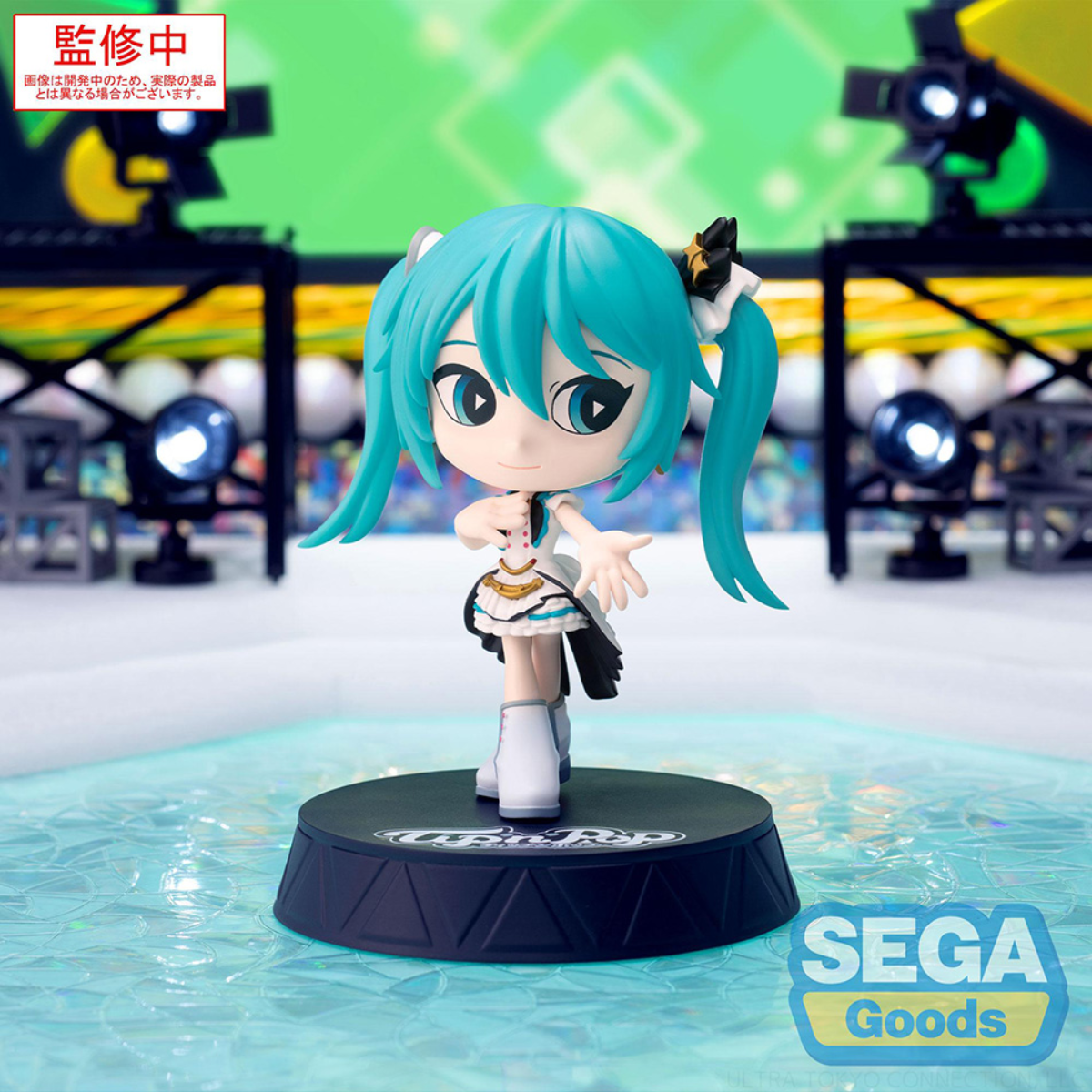 Hatsune Miku: Colorful Stage! Tip'n'Pop PM Figure In The Stage Sekai "Hatsune Miku"-Hatsune Miku-Black-Sega-Ace Cards & Collectibles
