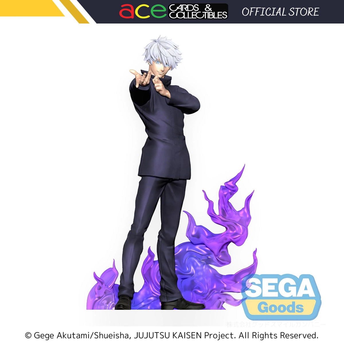 Jujutsu Kaisen SPM Figure "Satoru Gojo" (Kyoshiki Murasaki)-Sega-Ace Cards & Collectibles