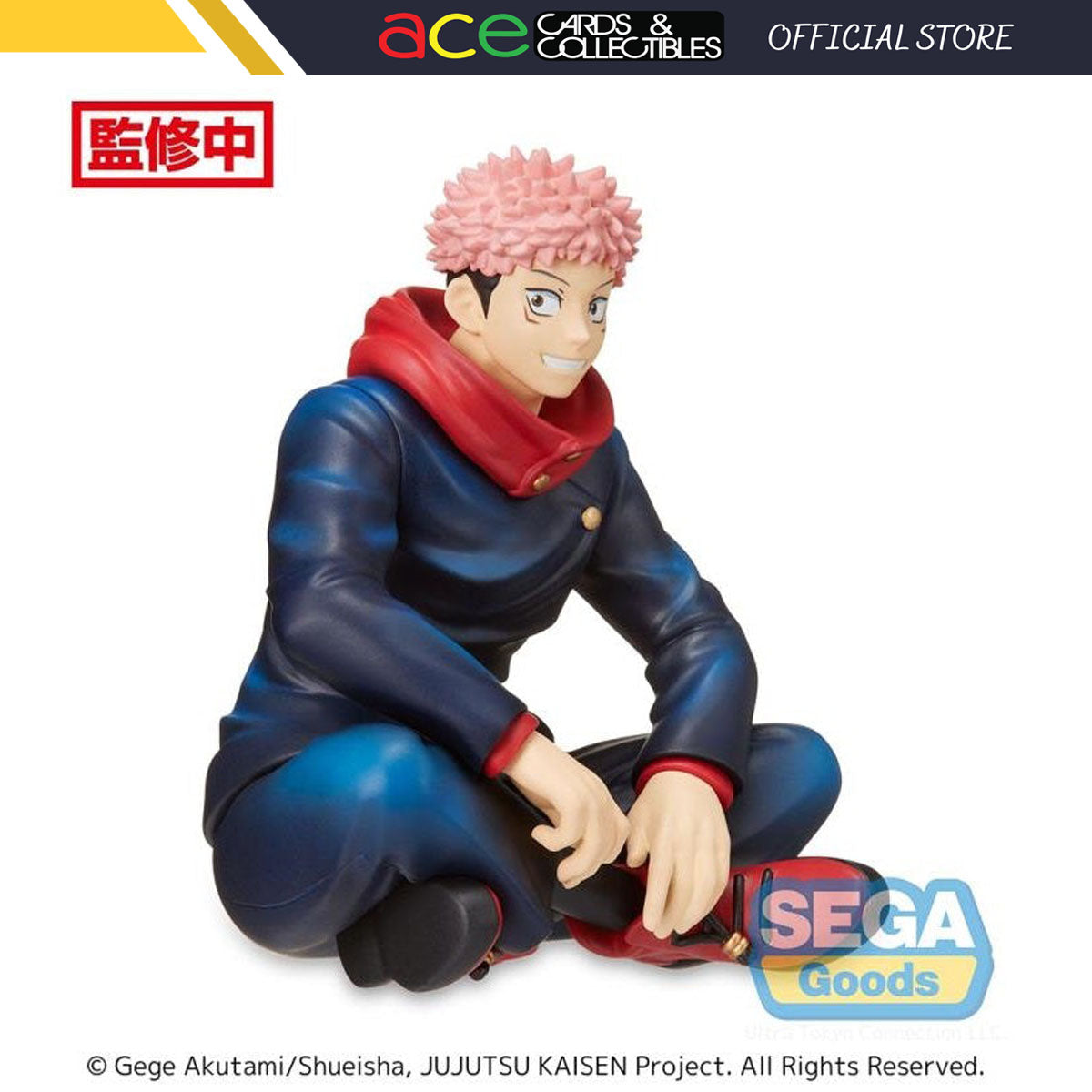Jujutsu Kaisen "Yuji Itadori" Premium Perching Figure-Sega-Ace Cards & Collectibles