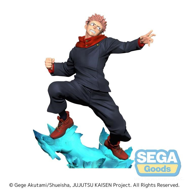Jujutsu Kaisen "Yuji Itadori" Super Premium Figure-Sega-Ace Cards & Collectibles