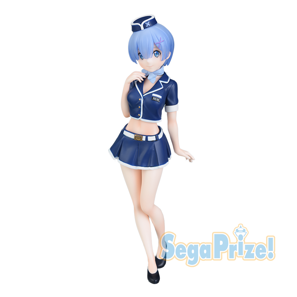 Re: Zero Starting Life in Another World Super Premium SPM -Lugnica Airlines- "Rem"-Sega-Ace Cards & Collectibles