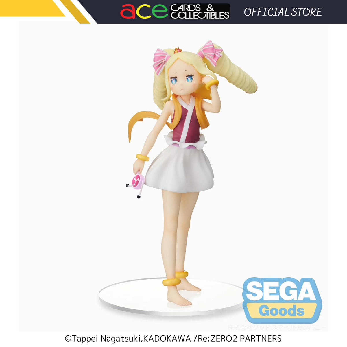 Re:Zero -Starting Life in Another World- SPM Figure Thunder God &quot;Beatrice&quot;-Sega-Ace Cards &amp; Collectibles