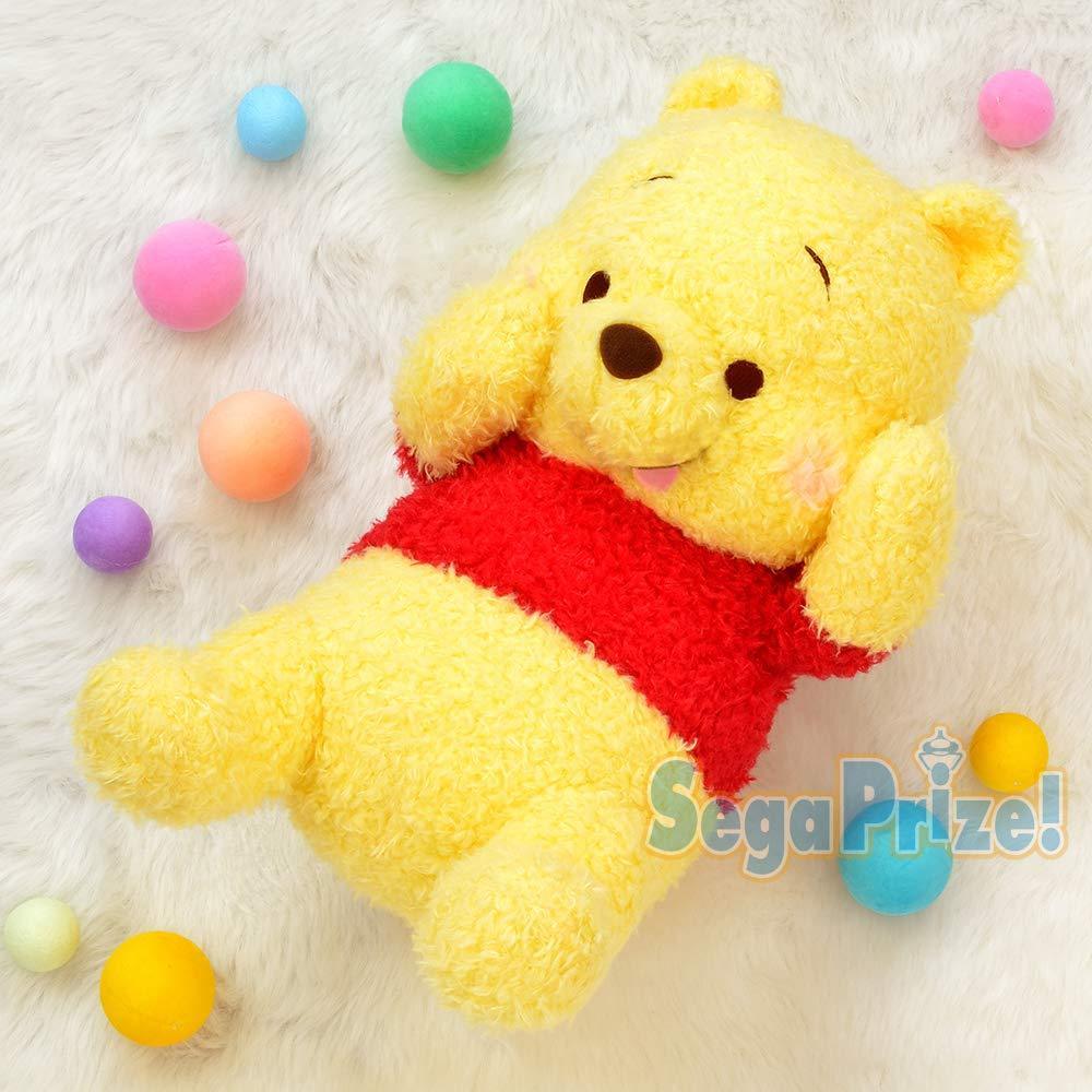 Red Cheek &quot;Winnie The Pooh&quot; Mega Jumbo Rolling Plush-Sega-Ace Cards &amp; Collectibles