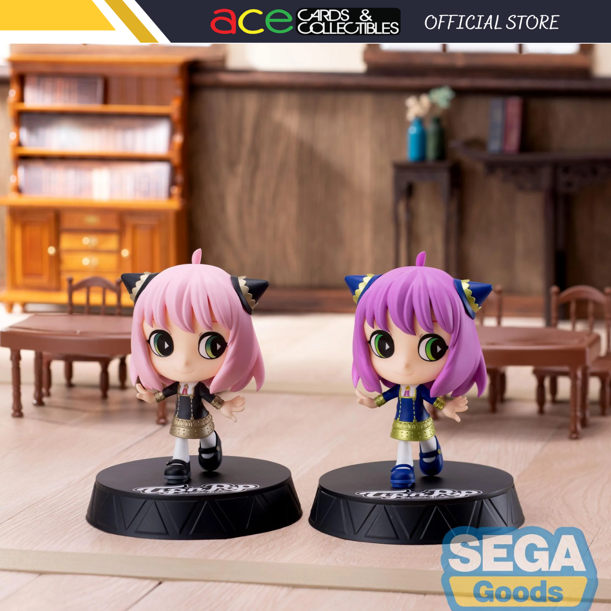 Spy X Family Tip'n'Pop PM Figure "Anya Forger"-Anya Forger-Pink-Sega-Ace Cards & Collectibles