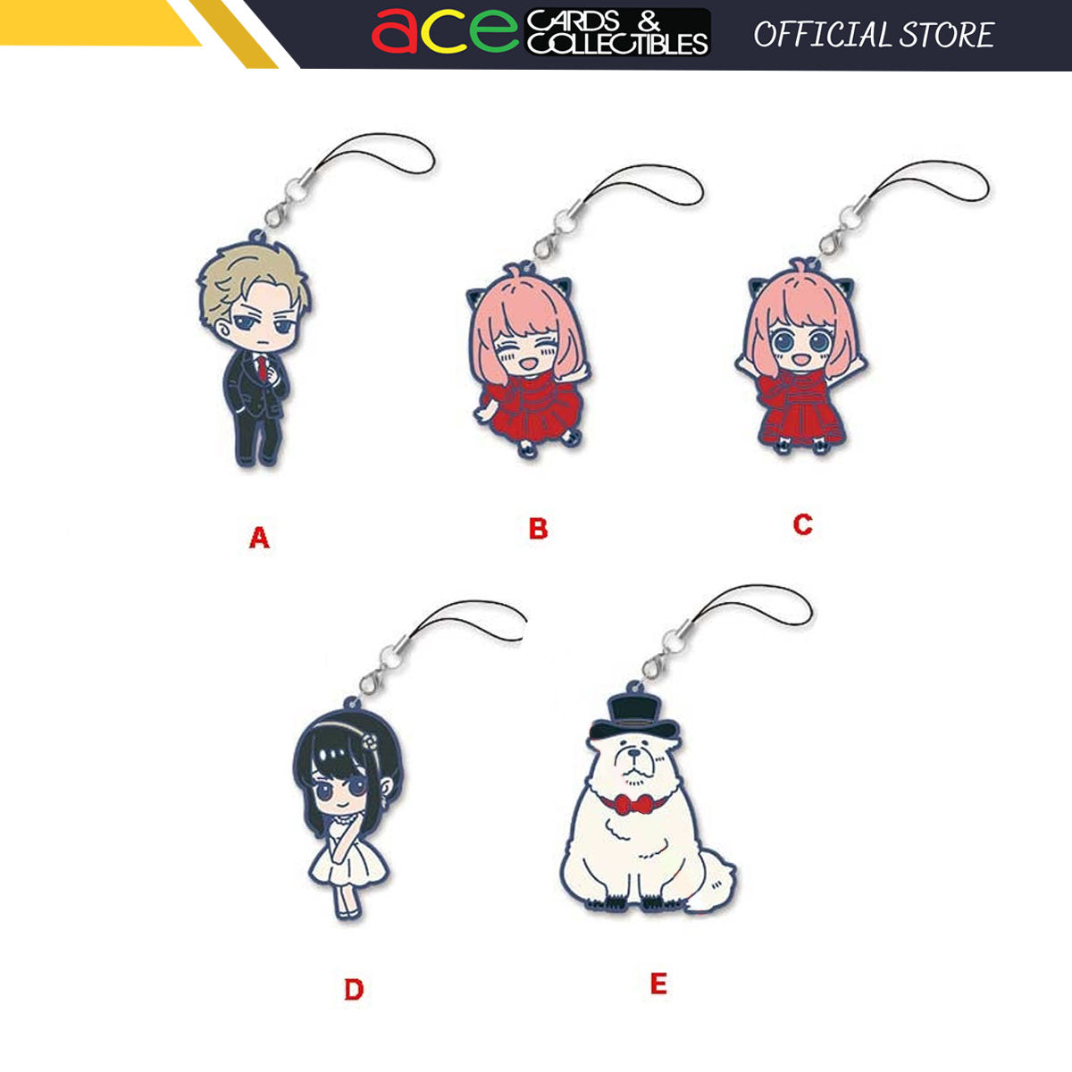 Spy x Family Rubber Mascot Vol.2-Loid Forger-Sega-Ace Cards & Collectibles