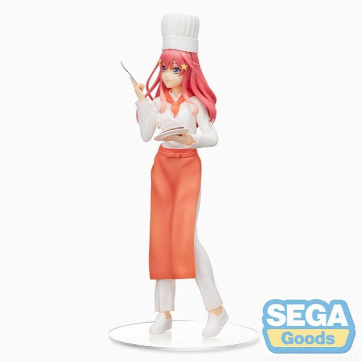 The Quintessential Quintuplets "Itsuki Nakano" (Cook Ver.) Super Premium Figure-Sega-Ace Cards & Collectibles