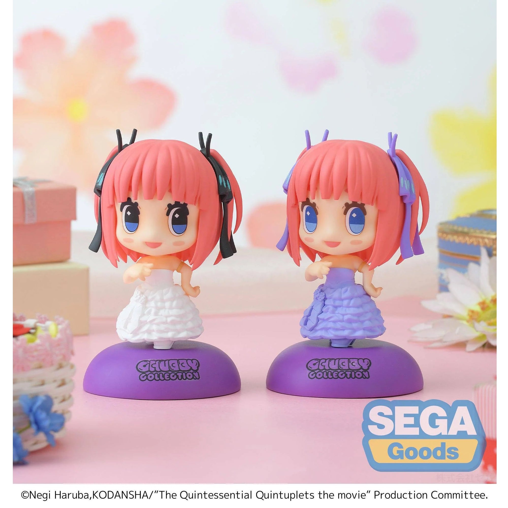 The Quintessential Quintuplets Movie Chubby Collection MP Figure "Nino Nakano"-Set of 2-Sega-Ace Cards & Collectibles
