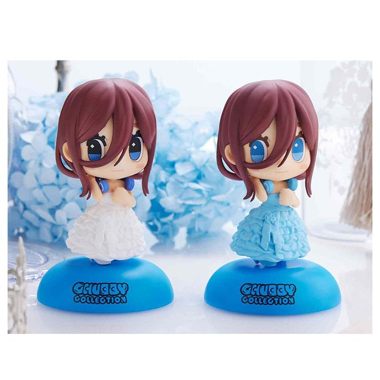 The Quintessential Quintuplets Movie Chubby Collection &quot;Miku Nakano&quot; MP Figure-Complete Set of 2-Sega-Ace Cards &amp; Collectibles