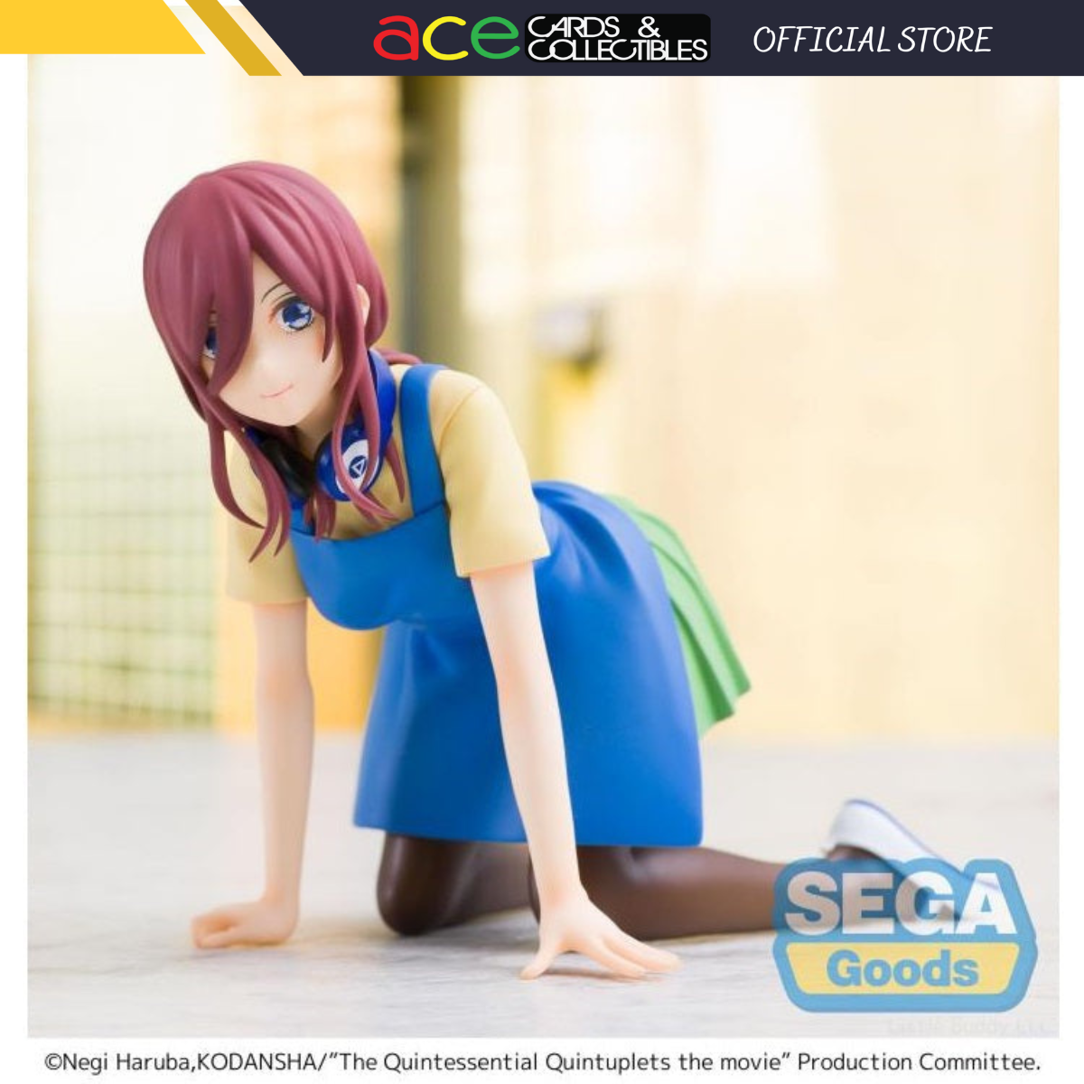 The Quintessential Quintuplets Movie "Miku Nakano" (The Last Festival) -Miku's Side- Super Premium Figure-Sega-Ace Cards & Collectibles