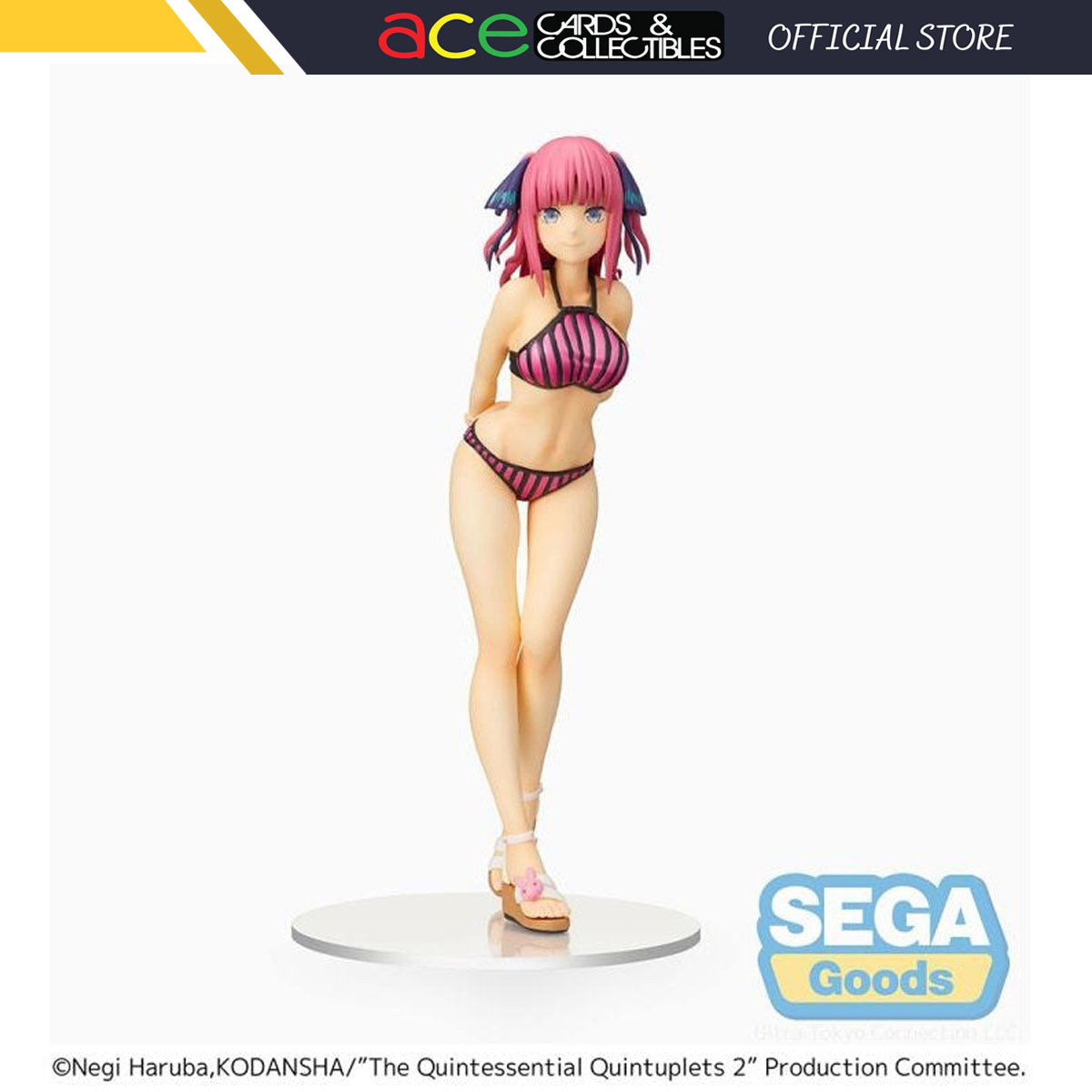 The Quintessential Quintuplets "Nino Nakano" Premium Figure-Sega-Ace Cards & Collectibles