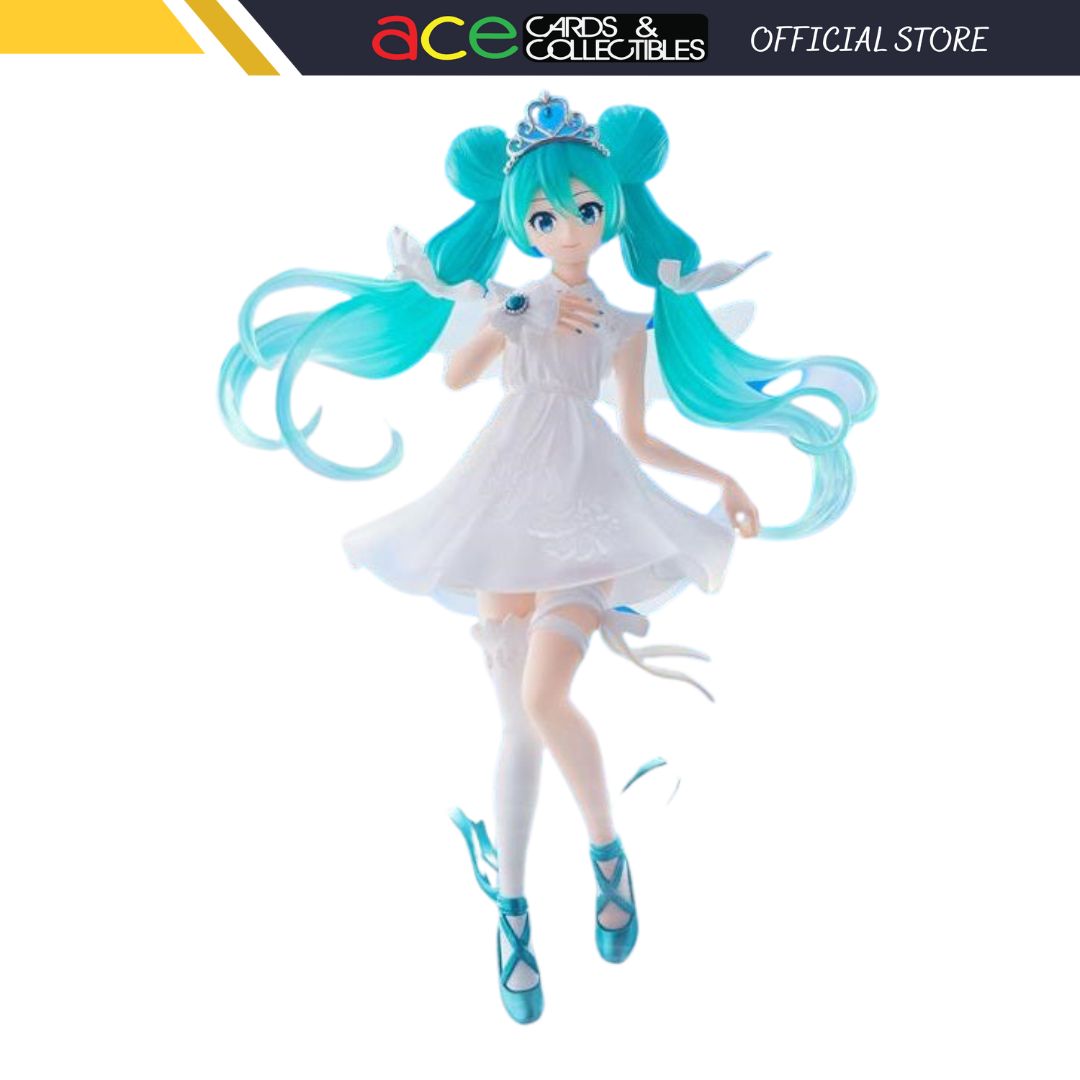 Vocaloid Hatsune Miku (15th Anniversary KEI Ver.) Super Premium Figure-Sega-Ace Cards & Collectibles