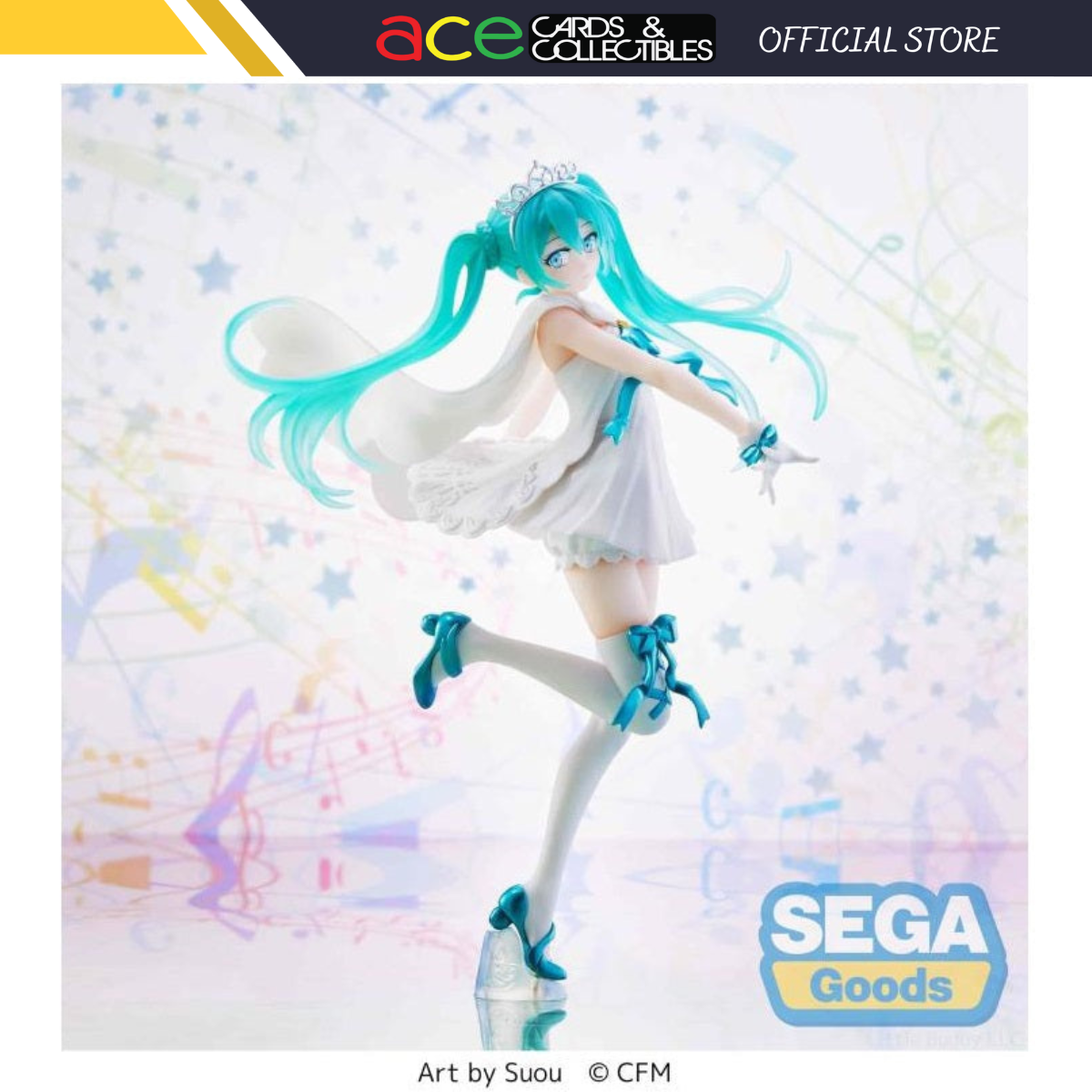 Vocaloid Hatsune Miku (15th Anniversary SUOU Ver.) Super Premium Figure-Sega-Ace Cards & Collectibles