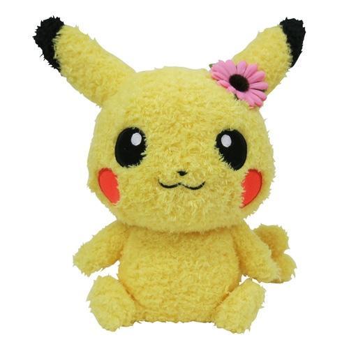 Pokémon Pikachu Girl Moko Plush-Sekiguchi-Ace Cards &amp; Collectibles