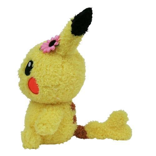 Pokémon Pikachu Girl Moko Plush-Sekiguchi-Ace Cards &amp; Collectibles