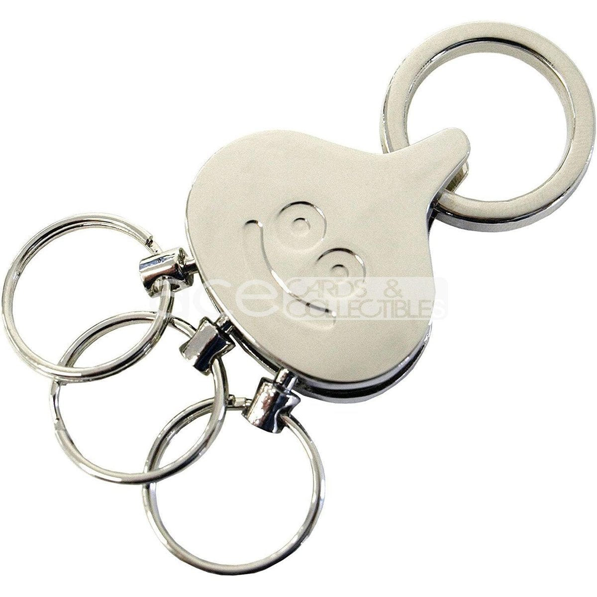 Dragon Quest 25Th Anniversary Slime Keychain "Silver Version"-Square Enix-Ace Cards & Collectibles
