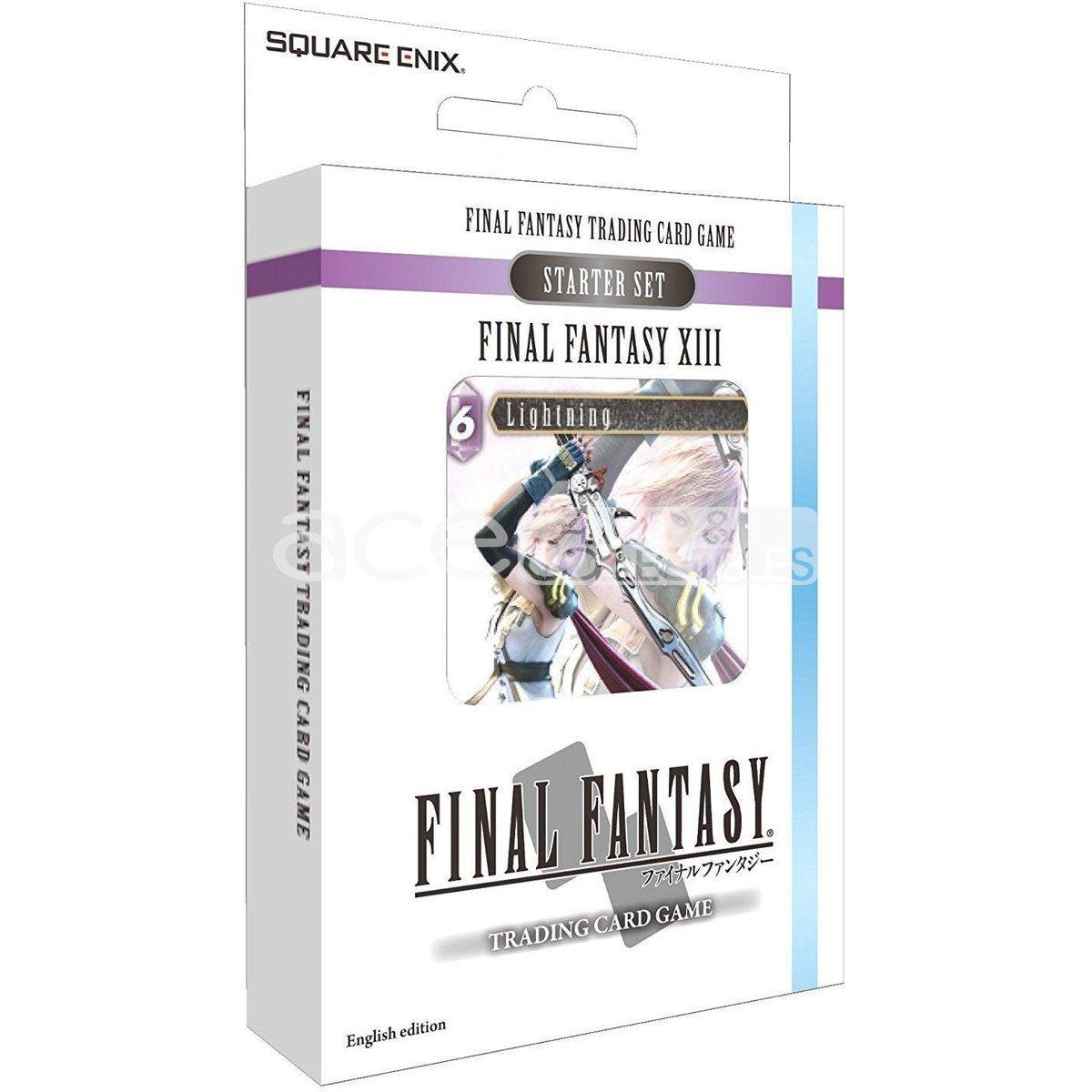 Final Fantasy TCG: Starter Set Final Fantasy XIII Deck-Square Enix-Ace Cards &amp; Collectibles