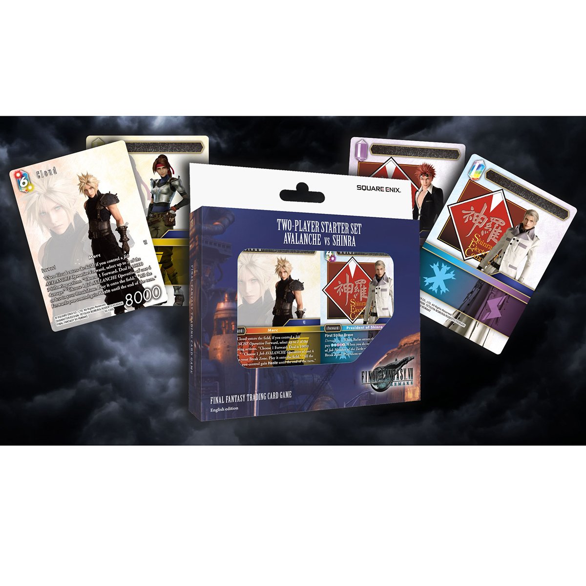 Final Fantasy TCG: Two-Player Starter Set Avalanche vs Shinra-Square Enix-Ace Cards & Collectibles