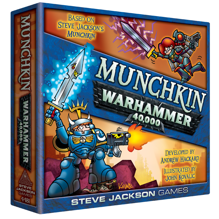 Munchkin Warhammer 40000-Steve Jackson Games-Ace Cards &amp; Collectibles