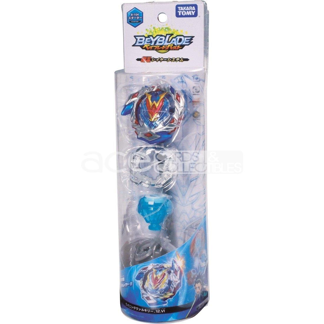 Beyblade Burst [B-104/B-123/B-127/B-128/B-139/10th Anniversary]-Beyblade Burst B-104 Starter Winnig Valkyrie.12.Vl-Takara Tomy-Ace Cards & Collectibles