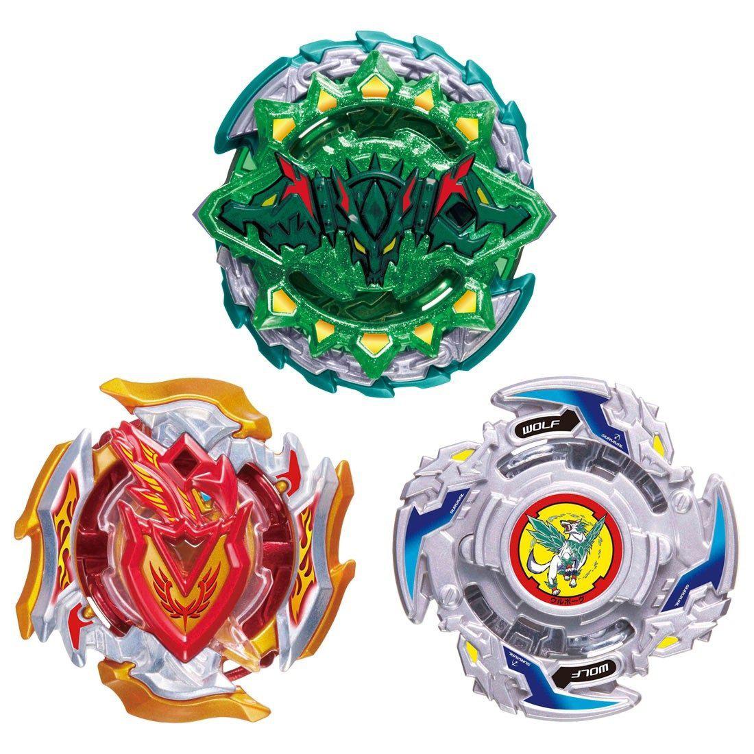 Beyblade Burst B-121 Cho-Z Triple Booster Set-Takara Tomy-Ace Cards & Collectibles