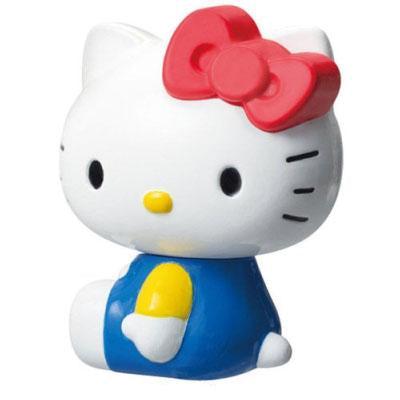 Hello Kitty Metalcolle Metal Figure Collection Hello Kitty (Blue)-Takara Tomy-Ace Cards & Collectibles