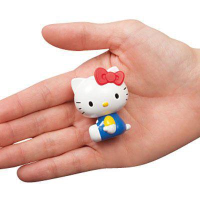Hello Kitty Metalcolle Metal Figure Collection Hello Kitty (Blue)-Takara Tomy-Ace Cards &amp; Collectibles