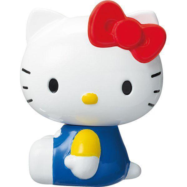 Hello Kitty Metalcolle Metal Figure Collection Hello Kitty (Blue)-Takara Tomy-Ace Cards &amp; Collectibles