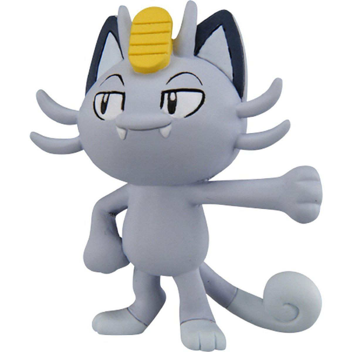 Pokemon Moncolle &quot;Alola Meowth&quot; (MS-23)-Takara Tomy-Ace Cards &amp; Collectibles