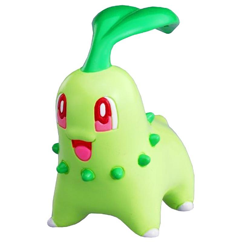 Pokemon Moncolle &quot;Chikorita&quot; (MS-31)-Takara Tomy-Ace Cards &amp; Collectibles