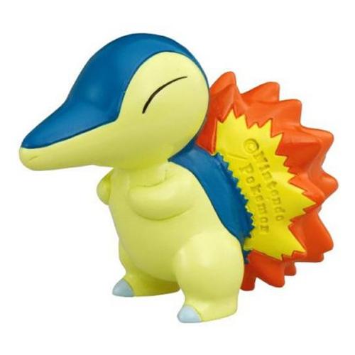Pokemon Moncolle &quot;Cyndaquil&quot; (MS-32)-Takara Tomy-Ace Cards &amp; Collectibles