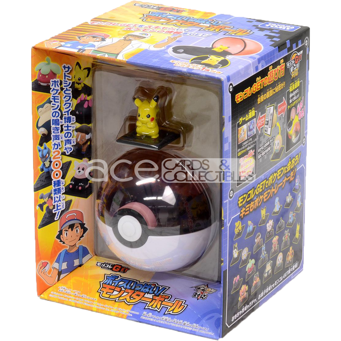 Pokémon Moncolle Get Poke Ball Full Voice-Takara Tomy-Ace Cards &amp; Collectibles
