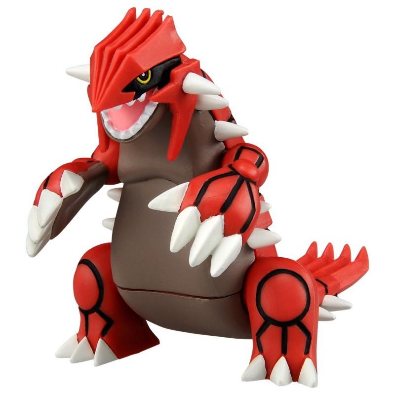 Pokemon Moncolle &quot;Groudon&quot; (ML-03)-Takara Tomy-Ace Cards &amp; Collectibles