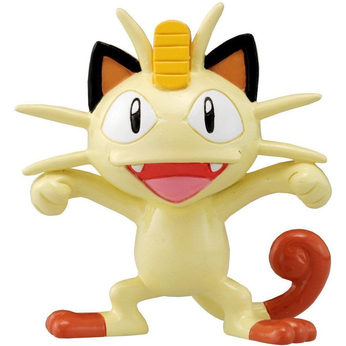 Pokemon Moncolle &quot;Meowth&quot; (MS-48)-Takara Tomy-Ace Cards &amp; Collectibles