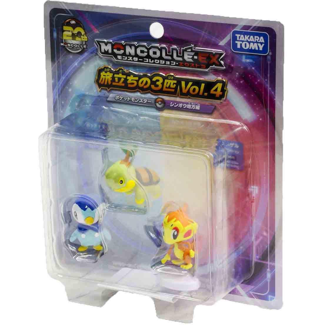 Pokemon Moncolle Monster Collection EX Vol.4 Shinnoh Region-Takara Tomy-Ace Cards & Collectibles