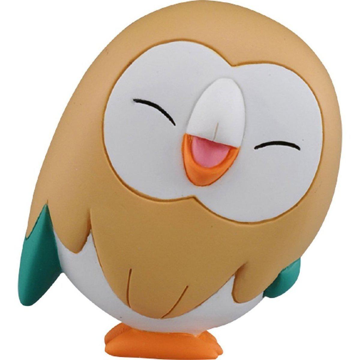 Pokemon Moncolle &quot;Rowlet&quot; (MS-28)-Takara Tomy-Ace Cards &amp; Collectibles