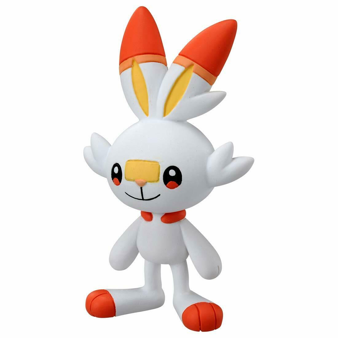Pokemon Moncolle &quot;Scorbunny&quot; (MS-75)-Takara Tomy-Ace Cards &amp; Collectibles
