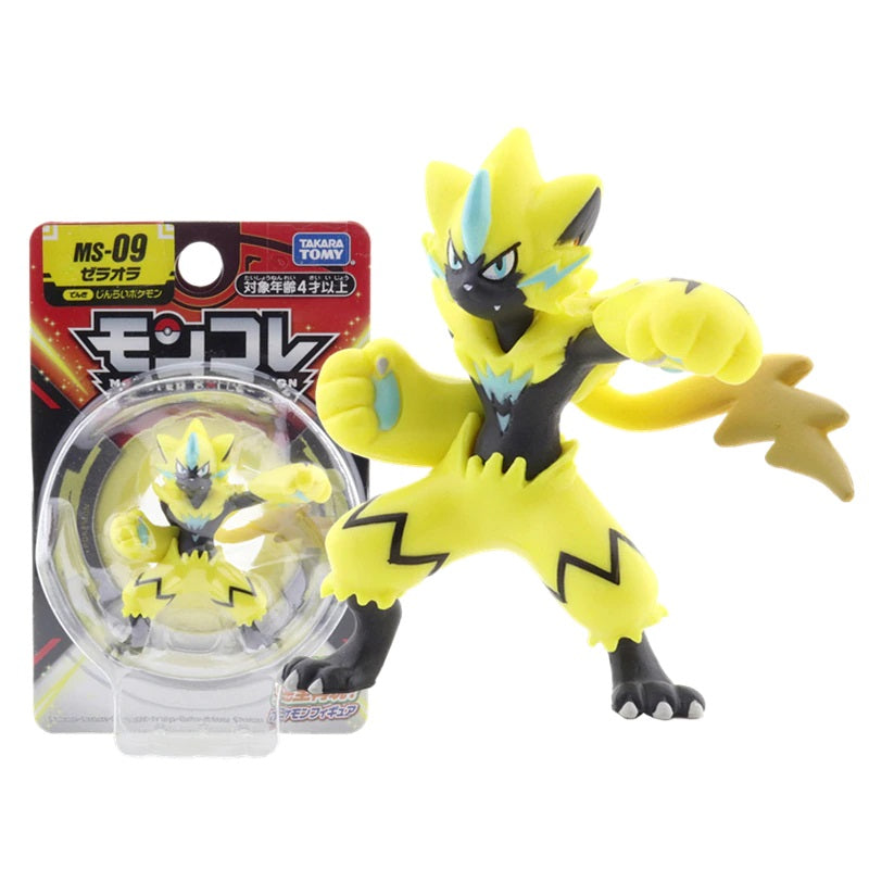 Pokemon Moncolle &quot;Zeraora&quot; (MS-09)-Takara Tomy-Ace Cards &amp; Collectibles