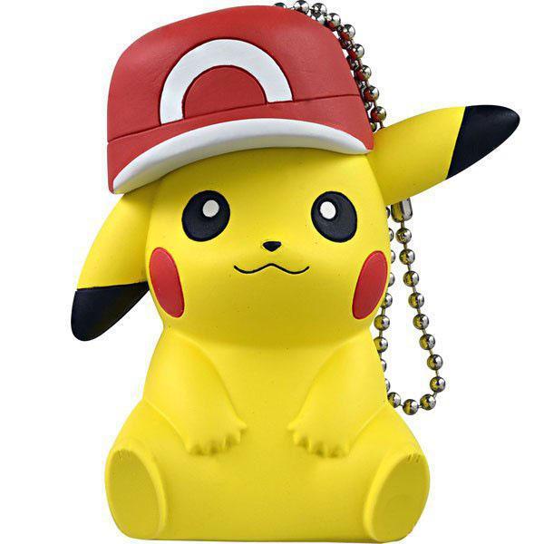 Pokemon Tenohira mini [Ash`s Cap Ver] &quot;Pikachu&quot;-Takara Tomy-Ace Cards &amp; Collectibles