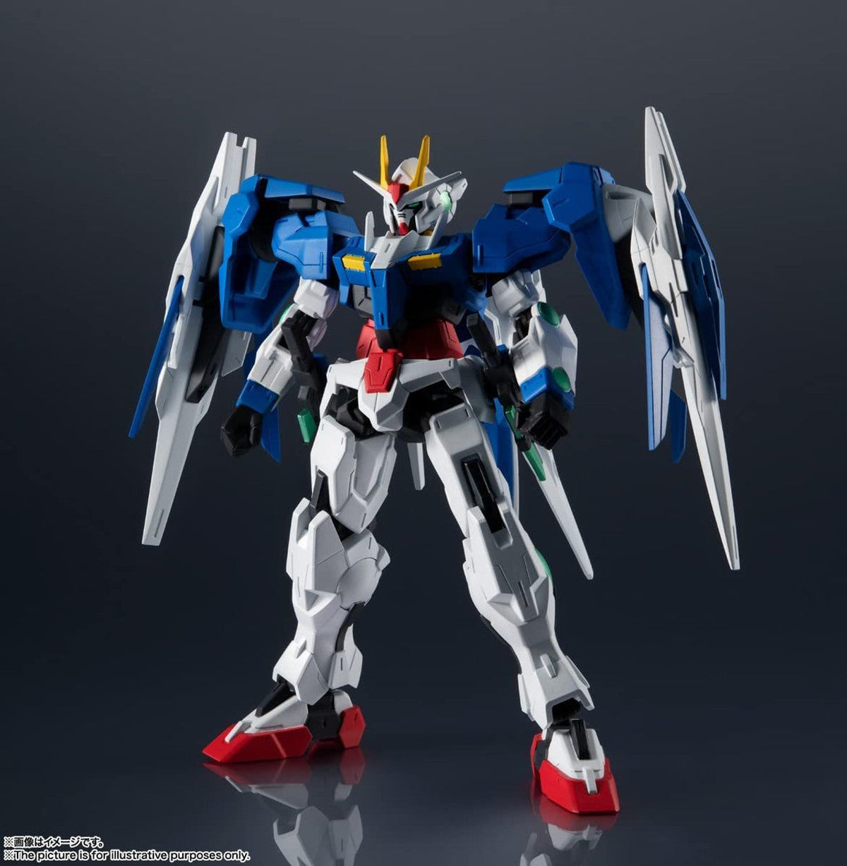 Gundam Universe GN-0000 + GNR-010 00 Raiser-Tamashii-Ace Cards & Collectibles