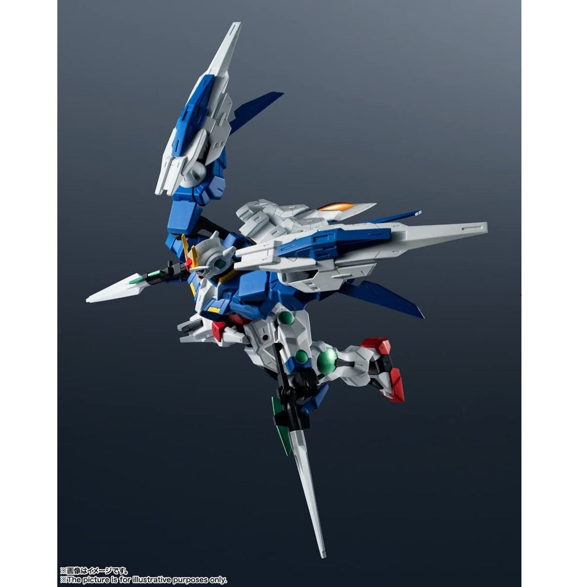 Gundam Universe GN-0000 + GNR-010 00 Raiser-Tamashii-Ace Cards & Collectibles