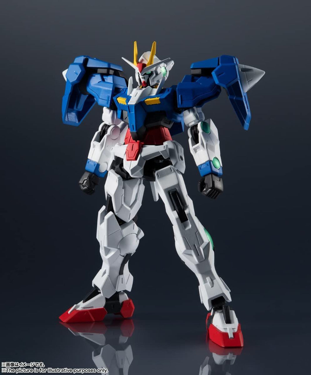 Gundam Universe GN-0000 + GNR-010 00 Raiser-Tamashii-Ace Cards & Collectibles